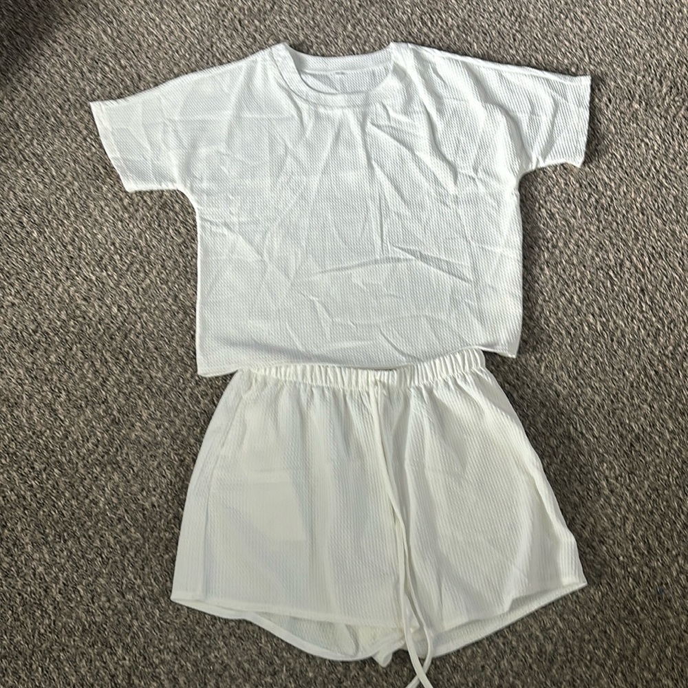 Textured matching set